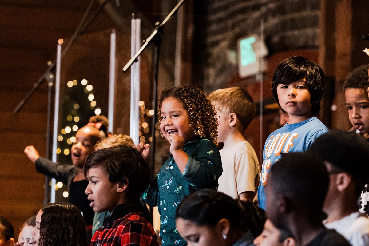 'Kids are not just the future of the church, they ARE the church 🙌🏽🙌🏻🙌🏿🙌🏾 What a beautiful moment being led into worship filled with Joy from our Portrait Kids ministry this past Sunday. Throwing these photos into the time capsule.' —Portrait Church