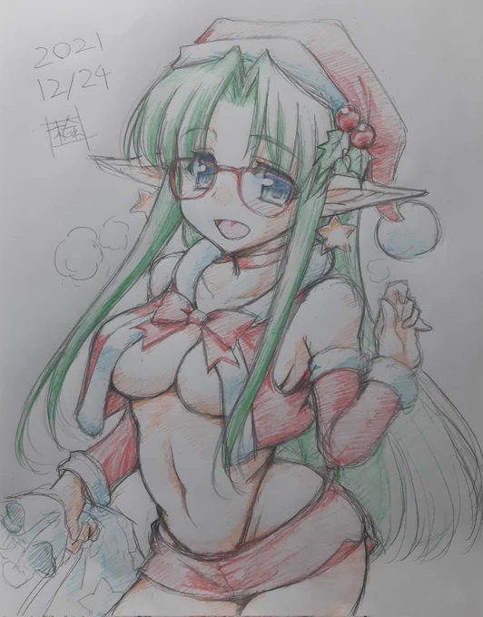 #これを見た人は自分の看板娘の画像を貼れやはりこやつで。エネミア。日付?気にしないで… 
