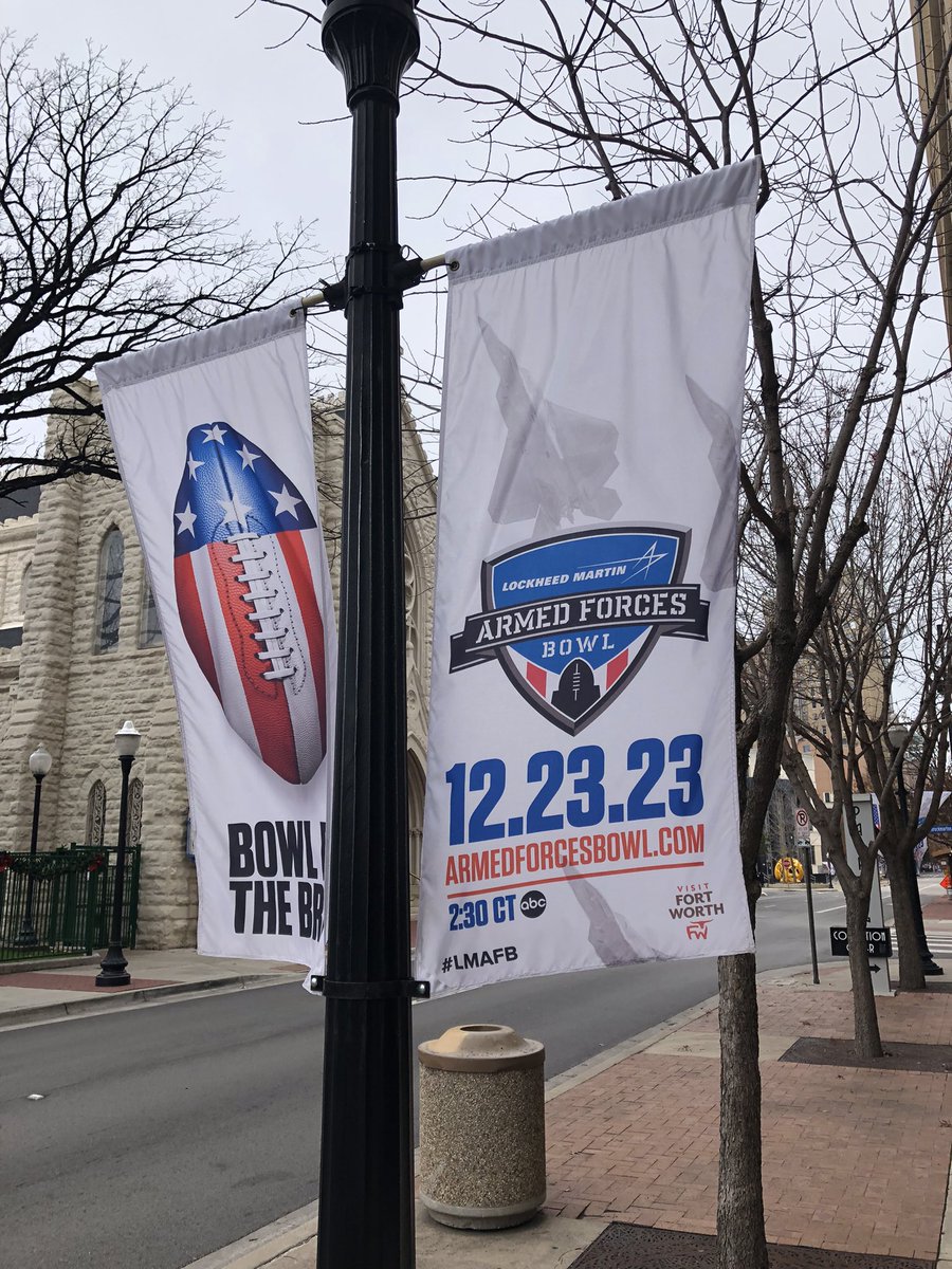 I’m in Fort Worth for the @ArmedForcesBowl. Watching JMU move up to the FBS, get ranked, and now play in a bowl game in just 2 years has been amazing. #GoDukes #LMAFB