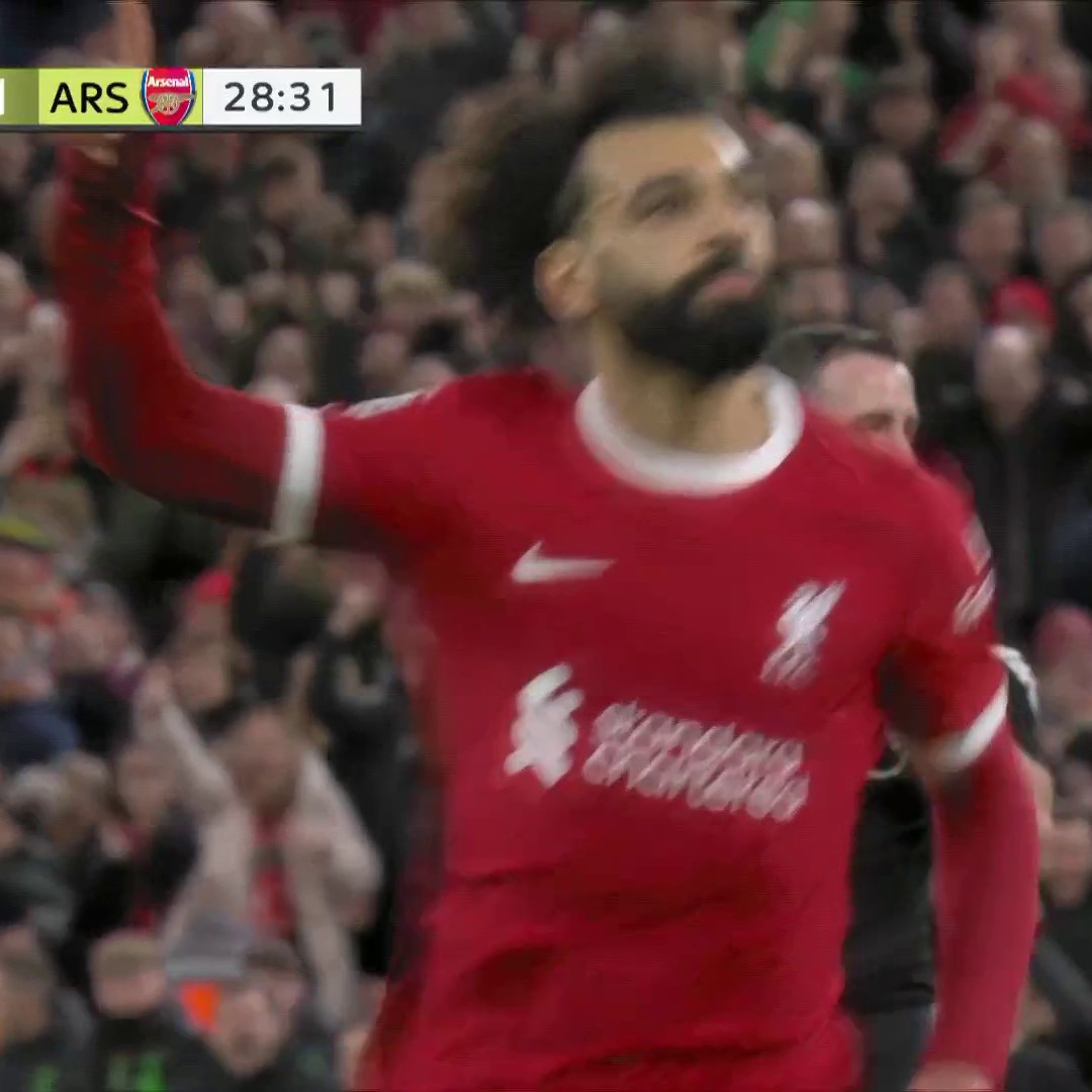 PURE CLASS from Liverpool to get level with Arsenal. 🔥🎥: @NBCSportsSoccer