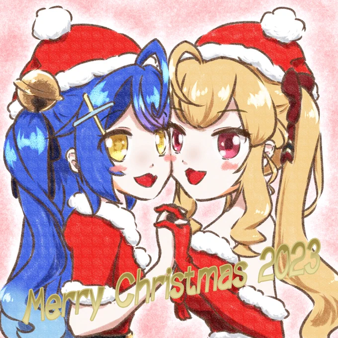 めりーくりすます#リオンあーと #絵こころ 