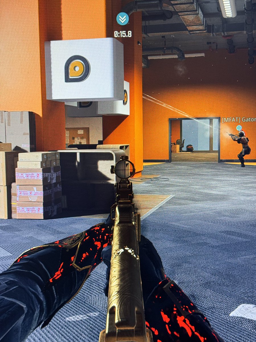 JustinDemusz's tweet photo. @CallofDuty you’re over here worried about some other shit, what about my optics? this has been happening consistently, looks like i’m looking down a damn baby scope, how about you don’t worry about nerfing and buffing the guns and worry about fixing the bugs https://t.co/pp1JhpiAtn