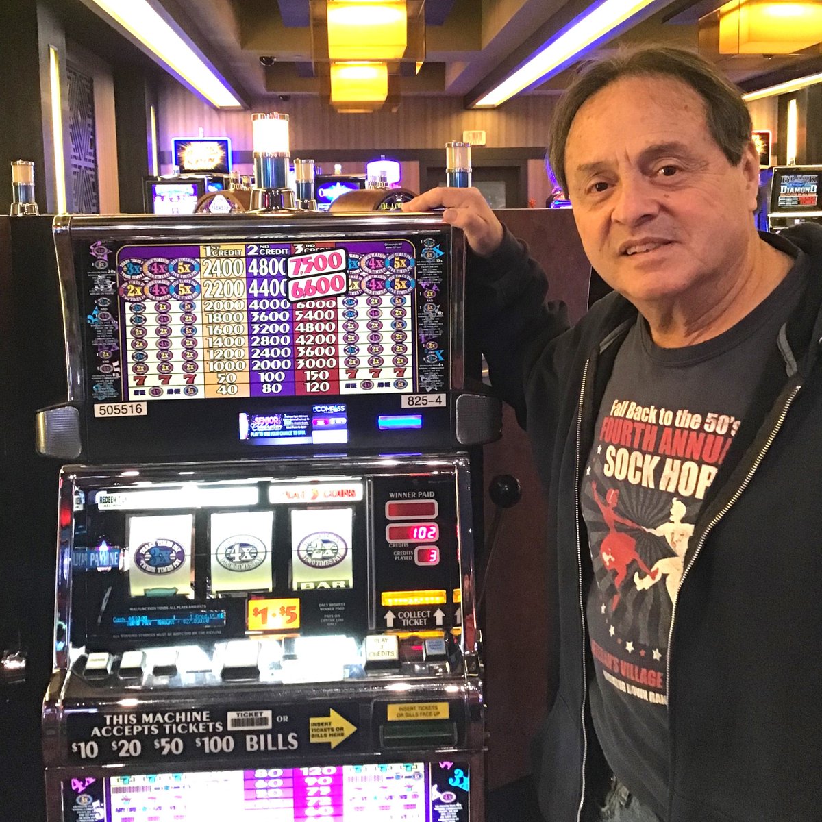 CliffCastle's tweet image. 🌟 Wow, Abel from Prescott does it again! 🎰 Congratulations on winning your second jackpot this year! Your winning spirit is contagious, Abel! Thanks for bringing excitement to our casino floor. Who's feeling lucky next? 🍀 💰