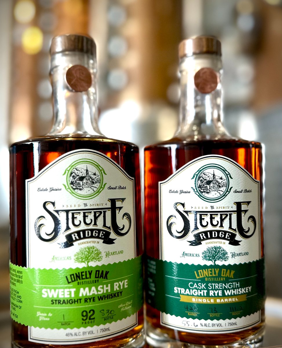 LonelyOakDistil's tweet photo. 🥃Cheers, Iowa! 🌽 Our Steeple Ridge Sweet Mash Rye is now available for purchase at select stores near you. 📍 Grab your bottle now and enjoy the unique flavor! 🤩 #IowaWhiskey #DrinkLocal #SRSMR https://t.co/pfosgm3l8y