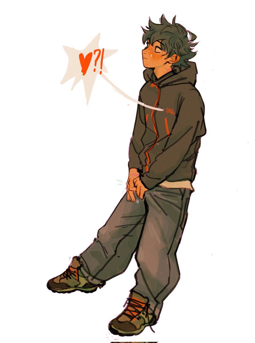 I ❤️ flustered deku