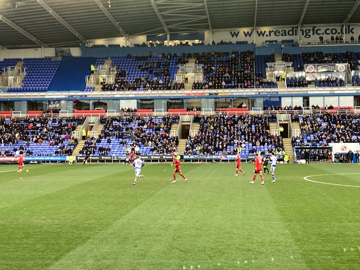 Enjoyable afternoon with my Christmas hosts watching <a href="/ReadingFC/">Reading FC</a>