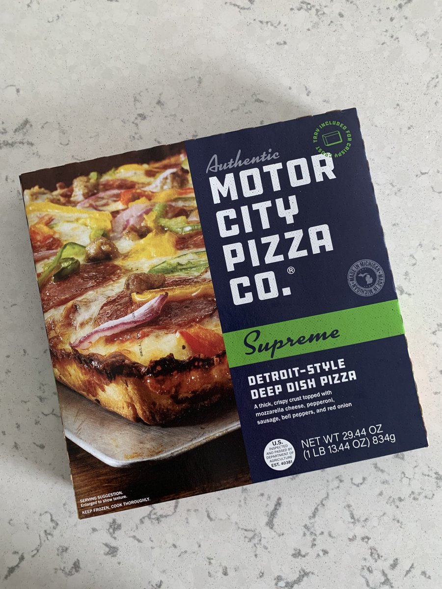 DA_TechDirector's tweet image. I love a good frozen pizza. Sampled dozens in my life. Have a new favorite. It’s @MotoCityPizzaCo. For those who remember Pizza Hut &amp;amp; the delicacy it was when we were young, this is that. Perfect combo of deep dish &amp;amp; pan-style w/crispy edges &amp;amp; delicious toppings. #BestFrozenPizza