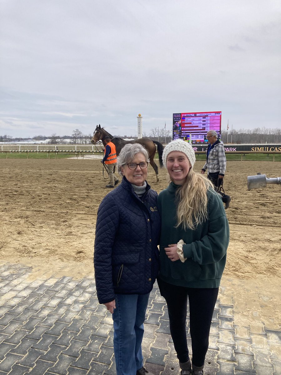 kokhorseracing's tweet photo. #Gaudet Double to start Saturday Stakes Day @LaurelPark! Congrats to @GaudetRacing #Linda #Lacey @mdhorsemen who swept the early double with #Flowerdew and #My Flicker! Great to have my friends from Oklahoma enjoy the winner’s circle. https://t.co/iBturYdXdA