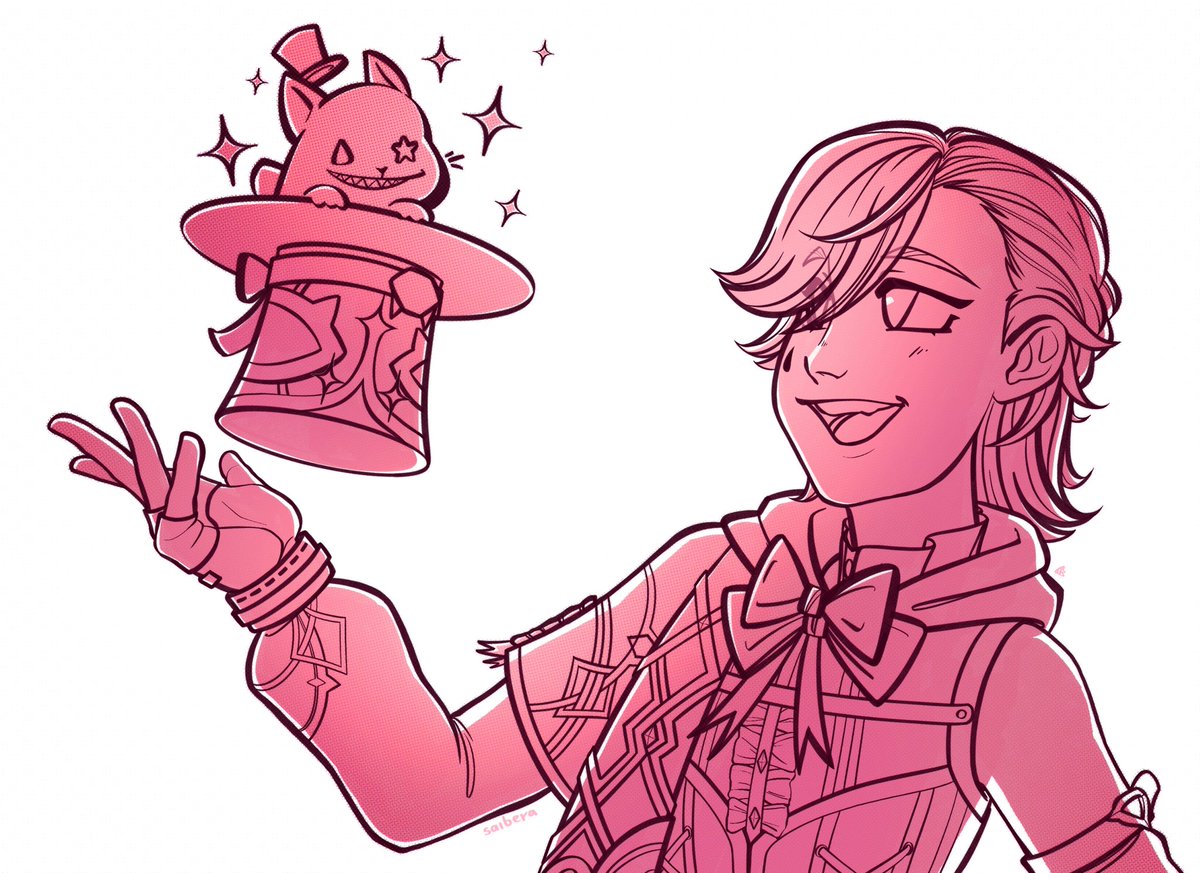 _saibera's tweet image. The Great Magician #GenshinImpact #Lyney