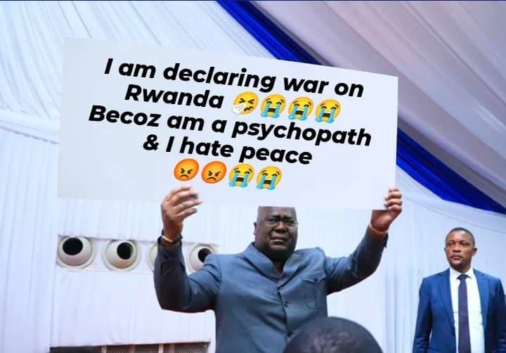 juankimbright's tweet photo. Tshisekedi's tribalistic slogans during the elections only serve to divide the Congolese people. A leader should unite, not sow hatred. #saveDRC #HateSpeechDRC https://t.co/xJEZZRtjyT