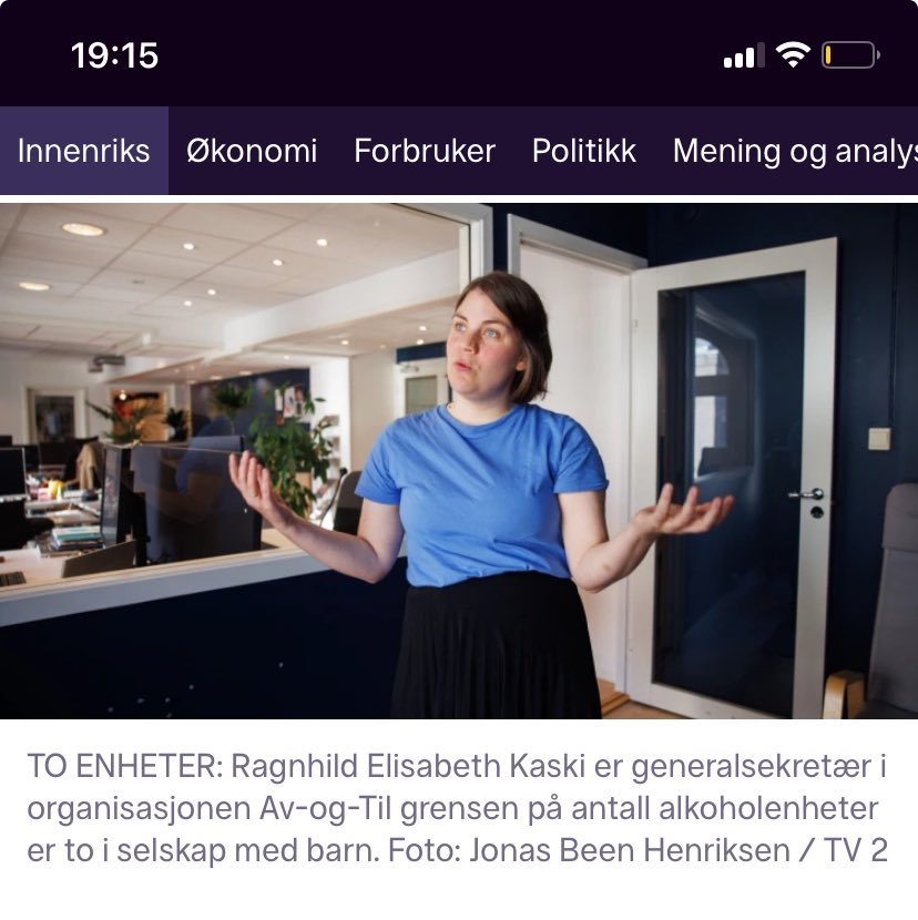 Skjønner ikke helt hvorfor TV2 tror jeg heter Elisabeth til mellomnavn 🤔