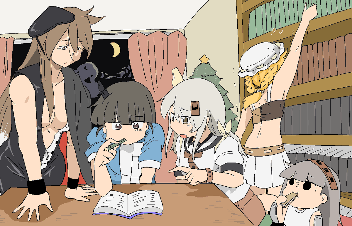 「鍵盤ハーモニカちゃんたち 」|亀⑨のイラスト