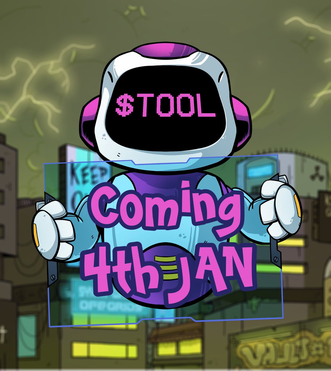 $TOOL STATS

⚙️ 100m $TOOL / 100k ADA LP 
⚙️ 131m Initial Circulating Supply
⚙️ Total Supply 1 Billion 
⚙️ Bot &amp; Exploit-free Launch
⚙️ 0% Team Allocation
⚙️ 100% Utility

#ToolUp