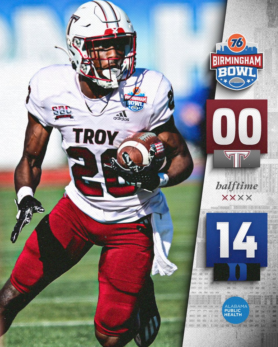 TroyTrojansFB's tweet photo. One half down. One to go.
#RiseToBuild | #OneTROY โ๏ธ๐ https://t.co/vN98Hs7dph