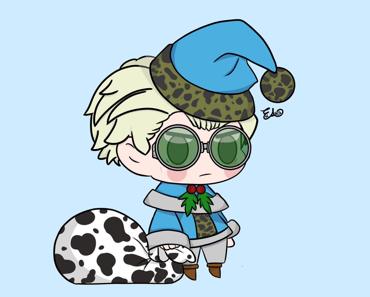 _EriArts's tweet photo. The one character that deserves to be a pardoru this year 

#JujustuKaisen #Nanami #padoru #art https://t.co/SKonjjwT1h