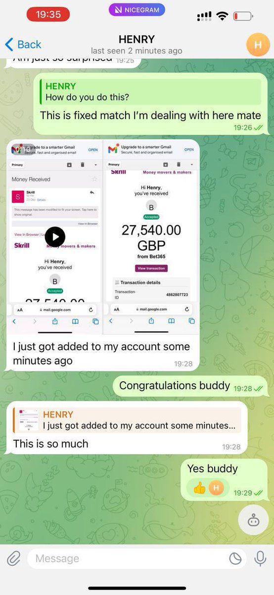 GraysonFixed03's tweet photo. Congratulations fellas ❤️

Big win on this huge return guys the harder you work for something, the greater you'll feel when you achieve it.

Next ticket is ready now, Click and join now 
👇👇👇
https://t.co/HwBFADUIHj

https://t.co/HwBFADUIHj

https://t.co/HwBFADUIHj https://t.co/Kef5dQ067G