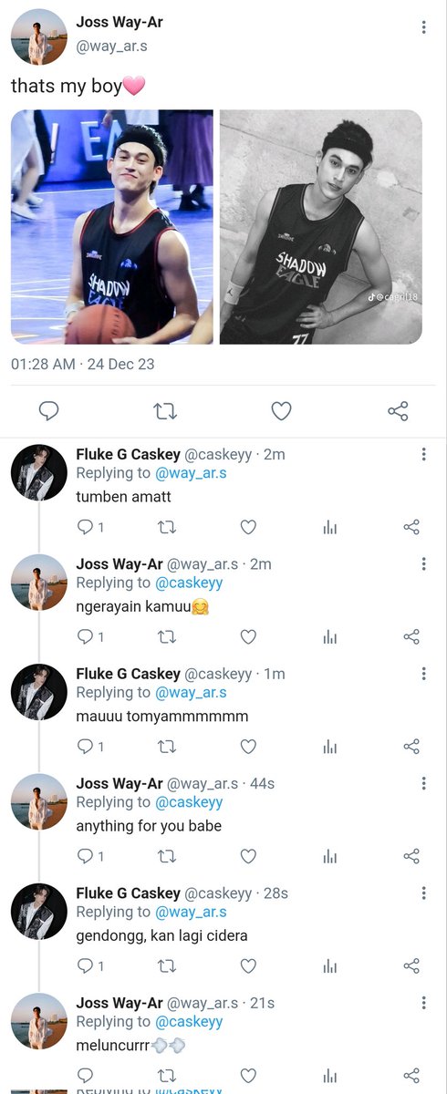 winnyy411's tweet photo. #JossGawin AU
Jossgawin One tweet AU

Gawinlympic🏀

-H https://t.co/gB4f9Kek1B