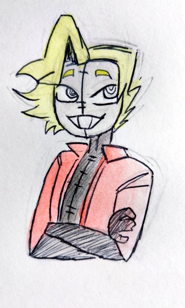 alextrippping's tweet photo. I missed drawing him tbh-
#Mdhm #Mydearhatchetman #Mdhmstitches https://t.co/1za8WMF9bv