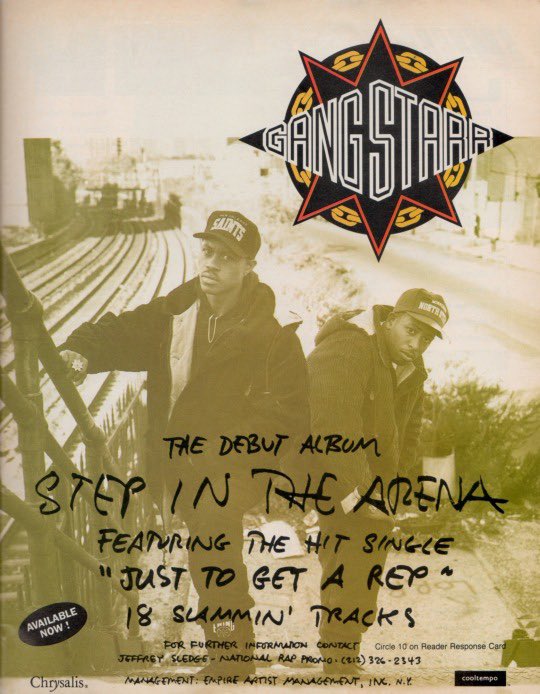 hiphopgods's tweet photo. @gangstarr
Step In The Arena
#stepinthearena #formofintellect #beyondcomprehension #checkthetechnique #heretoday #gonetomorrow #takearest #whatyouwantthistime #justtogetarep #preciselytherightrhymes #themeaningofthename #hiphop #classic #ripguru #forever #celebrated #hiphopgods https://t.co/kO9mywRMgy