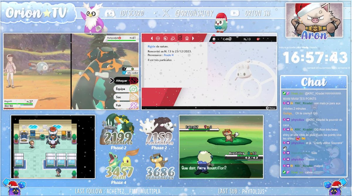Après la "semaine de trop", cette Crémy ♀️ shiny trouvée en 7159 rencontres fait énormément de bien ! Elle me permet d'enfin conclure une shasse que je n'ai pas aimé, et de démarrer.. Cadoizo ✨