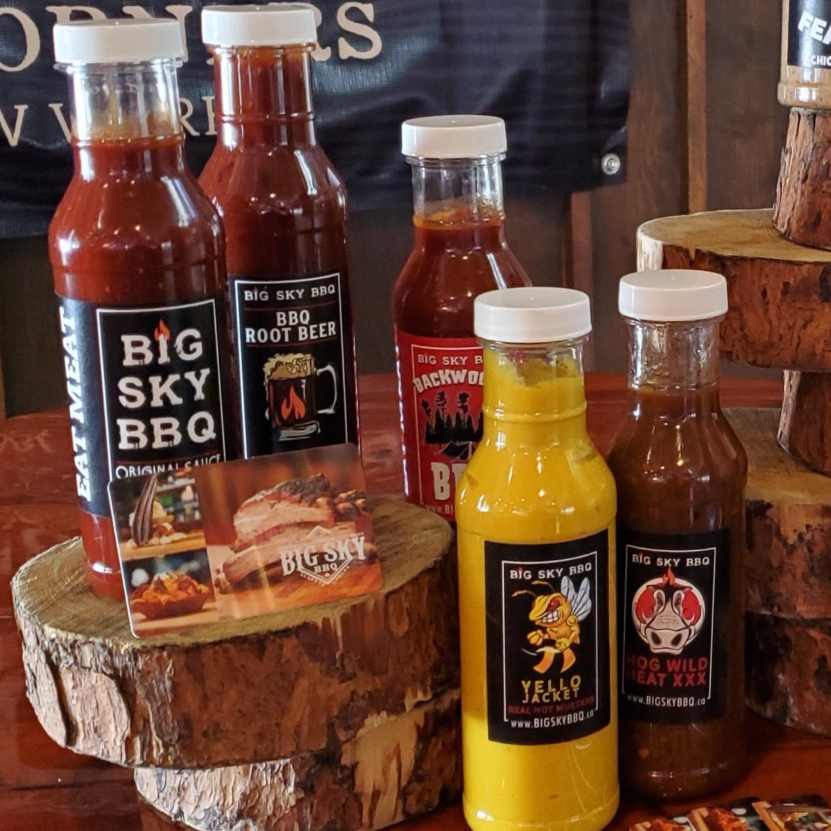 big_sky_bbq's tweet photo. Need some last minute stocking stuffers?? We've got to covered! Buy any gift card online and come on in to grab a bottle of your favorite BBQ sauce!!
#bbq #yummy #local #good #sausage #Texas #texasbbq #beef #pork #ribs #brisket #beefribs #pulledpork #sogood #yyc #yycfood #yyceat https://t.co/bkC11hkjzb
