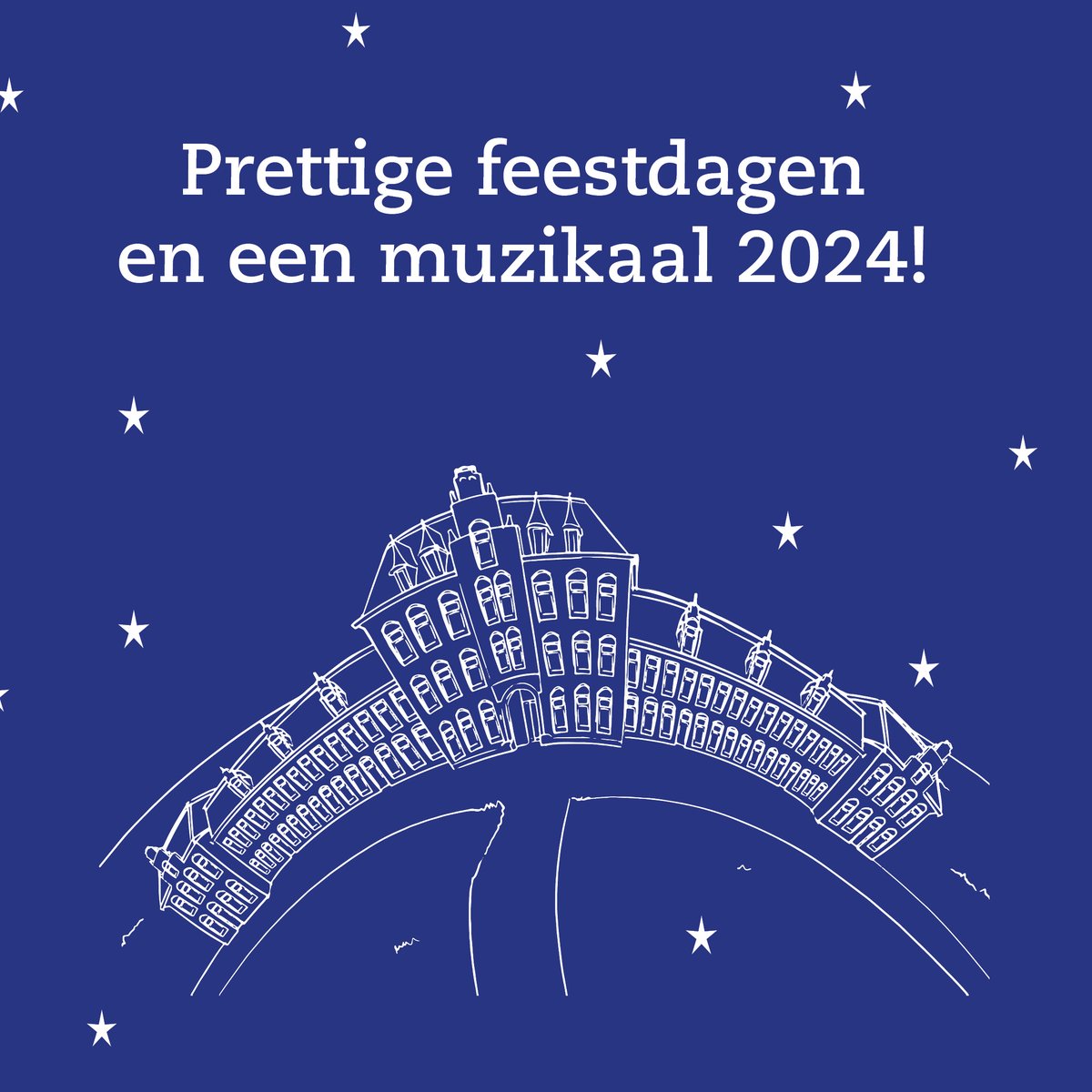 Namens Team Akoesticum wensen we je prettige feestdagen en een muzikaal 2024! 🎶