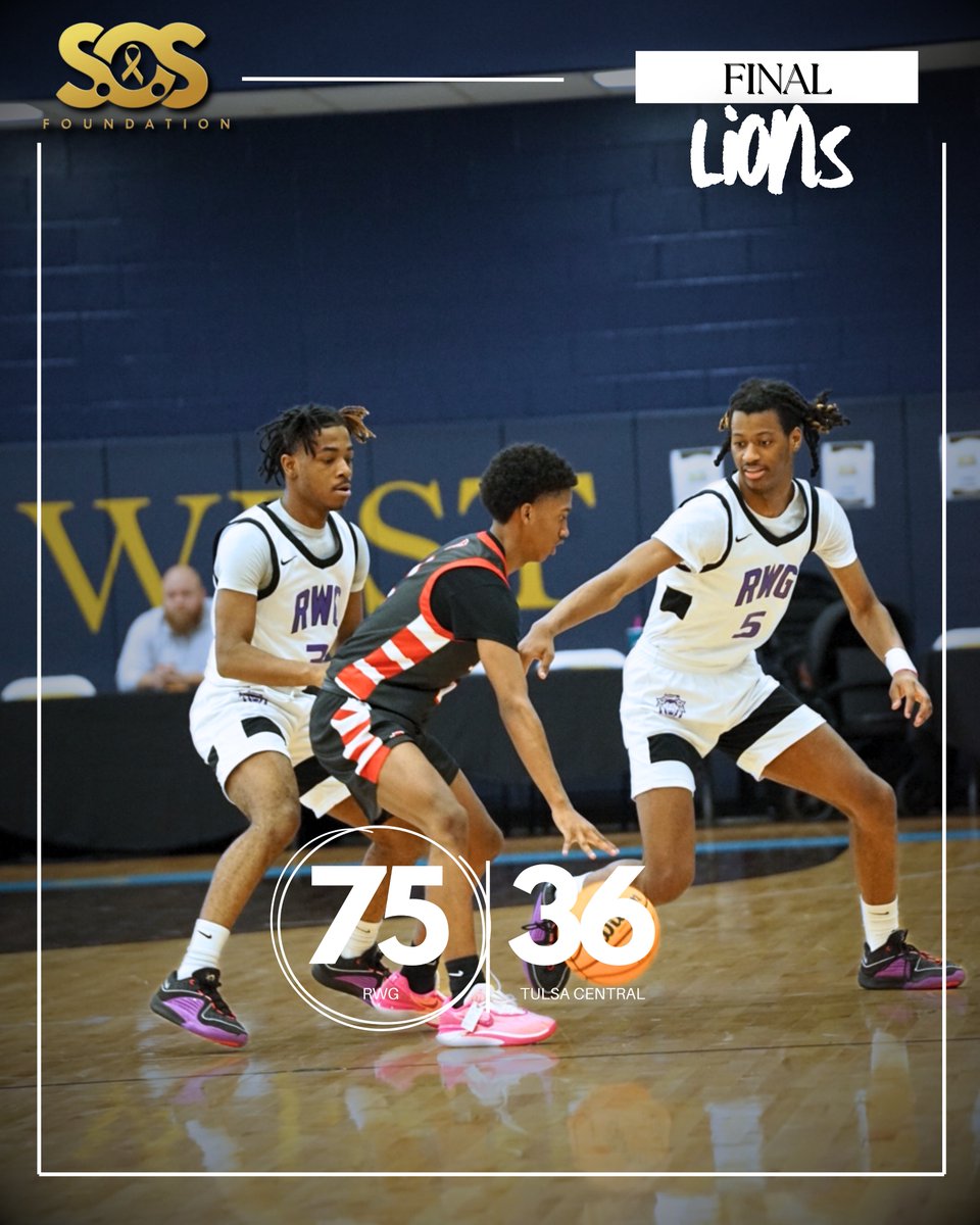 SOSFOUNDATIONOK's tweet photo. Final Score

Day 2: Final score of Game 2

RWG Academy(B):75 Tulsa Central(B):36

#SOSFoundationClassic https://t.co/pgY6xomO04