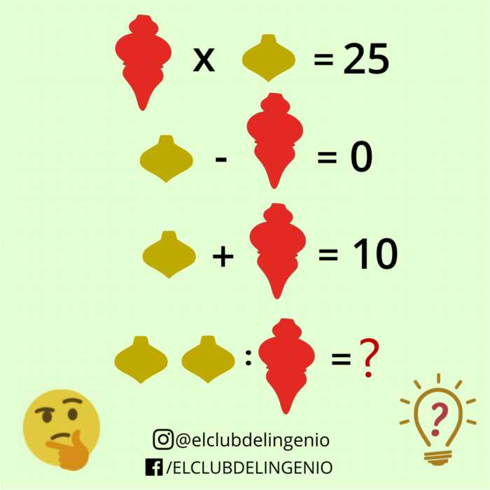 La consigna es encontrar el resultado que completa la última línea. Comprueba la solución en el siguiente link:
bit.ly/48uOyTO