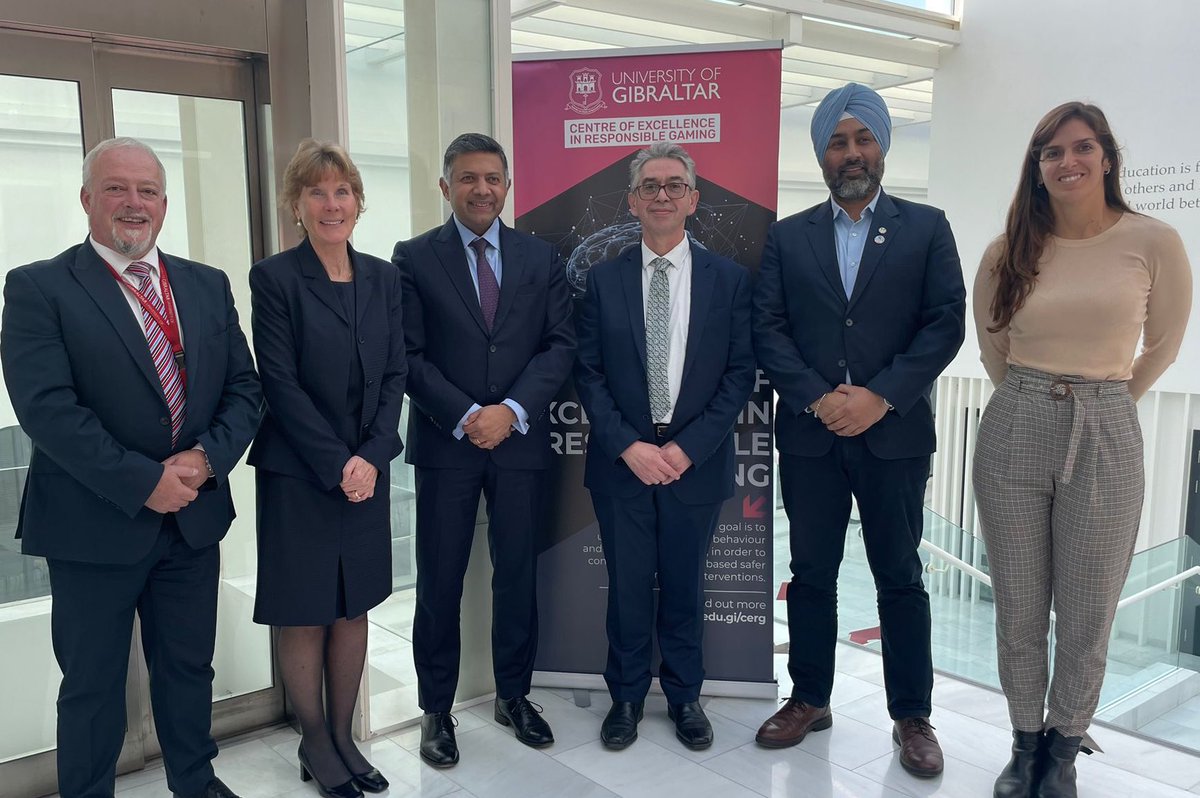 Finally HC visited @Uni_Gib and met the Vice Chancellor and her team. As a new University with strengths in niche areas, HC urged new links with Indian counterparts. (4/4) @VDoraiswami @MEAIndia @IndianDiplomacy @EduMinOfIndia @sujitjoyghosh