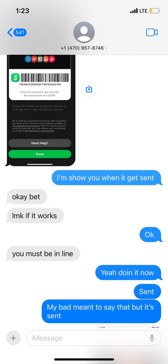 britanybratt2's tweet photo. @jakefromthesta4 don’t do that shit it’s a scam https://t.co/uoOjN1PbkB