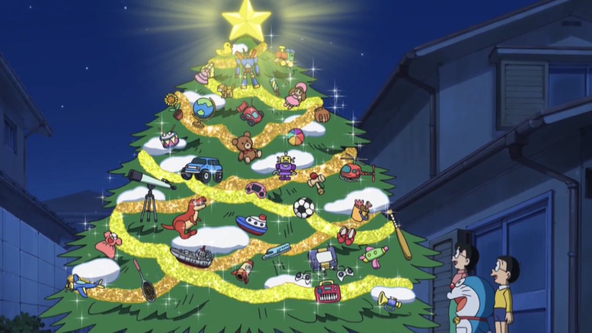 クリスマスツリーの種』 夢しかない回だった。 #ドラえもん