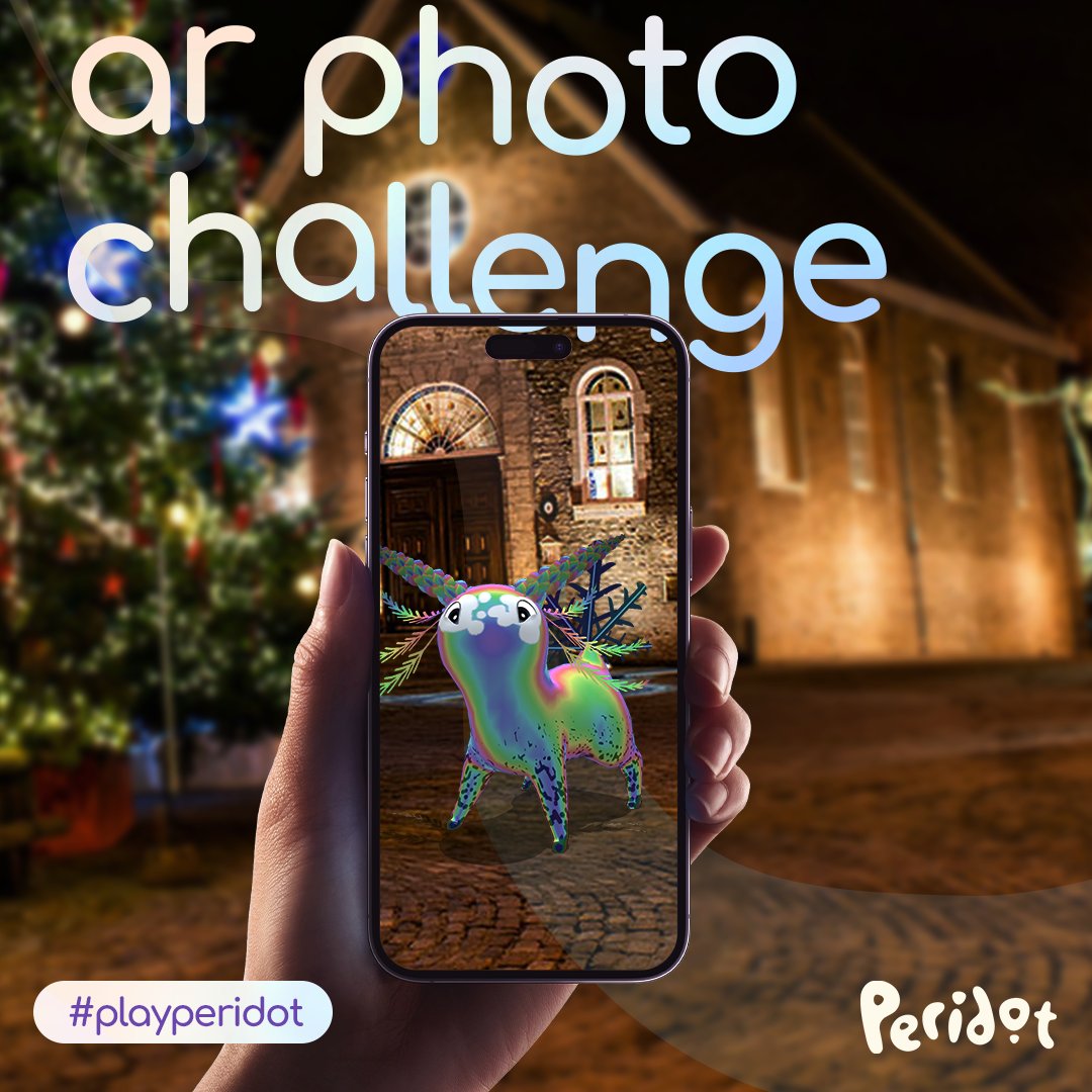 Share a photo of your Dot celebrating the Holidays! We'll reshare our favorites and if you're lucky you may even receive a special holiday present from us! #playperidot