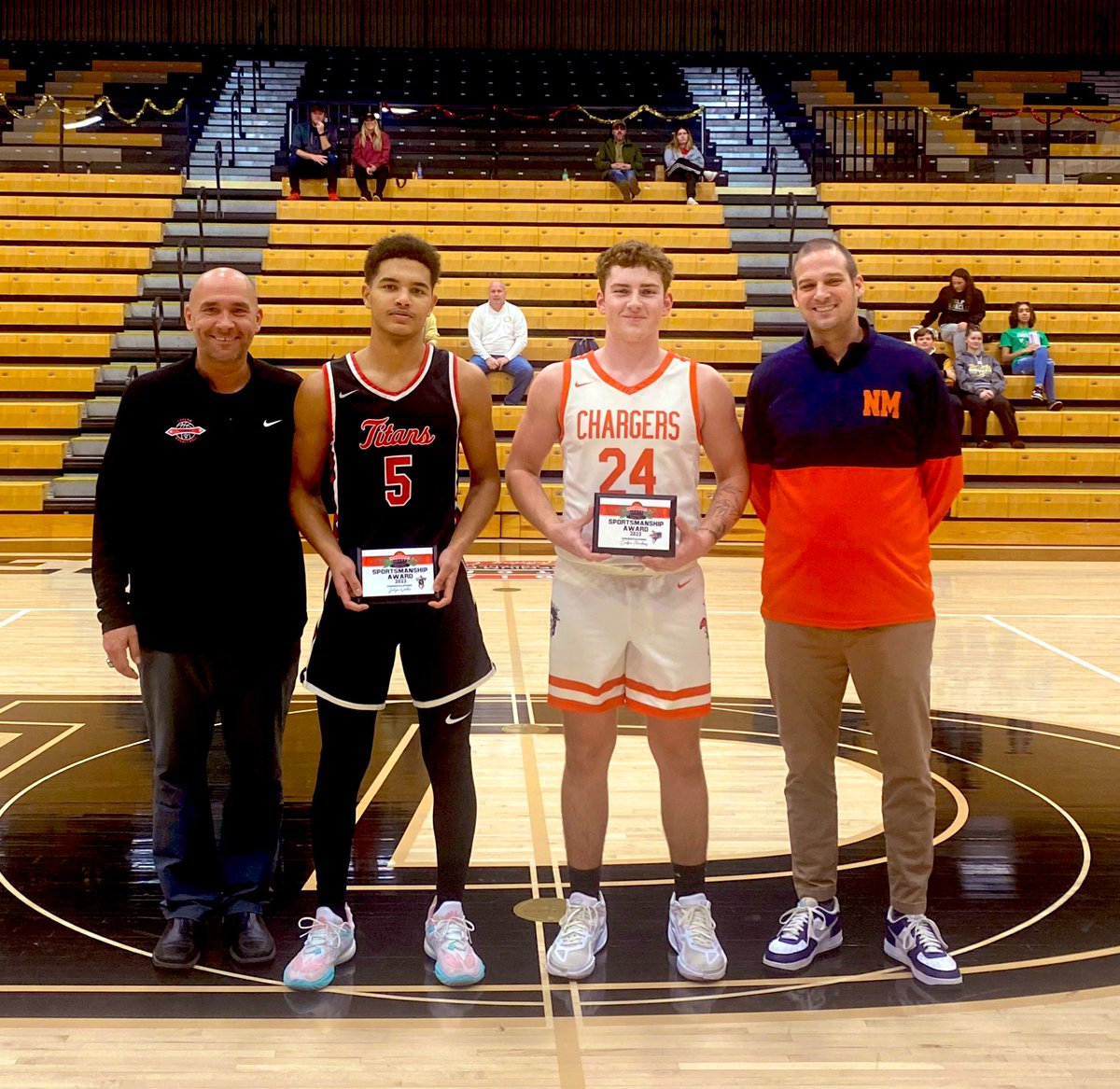 Congratulations to these men. 

Ross Dyson was selected to the All-Tournament Team. 

Corbin Meadows won the Mental Attitude award.