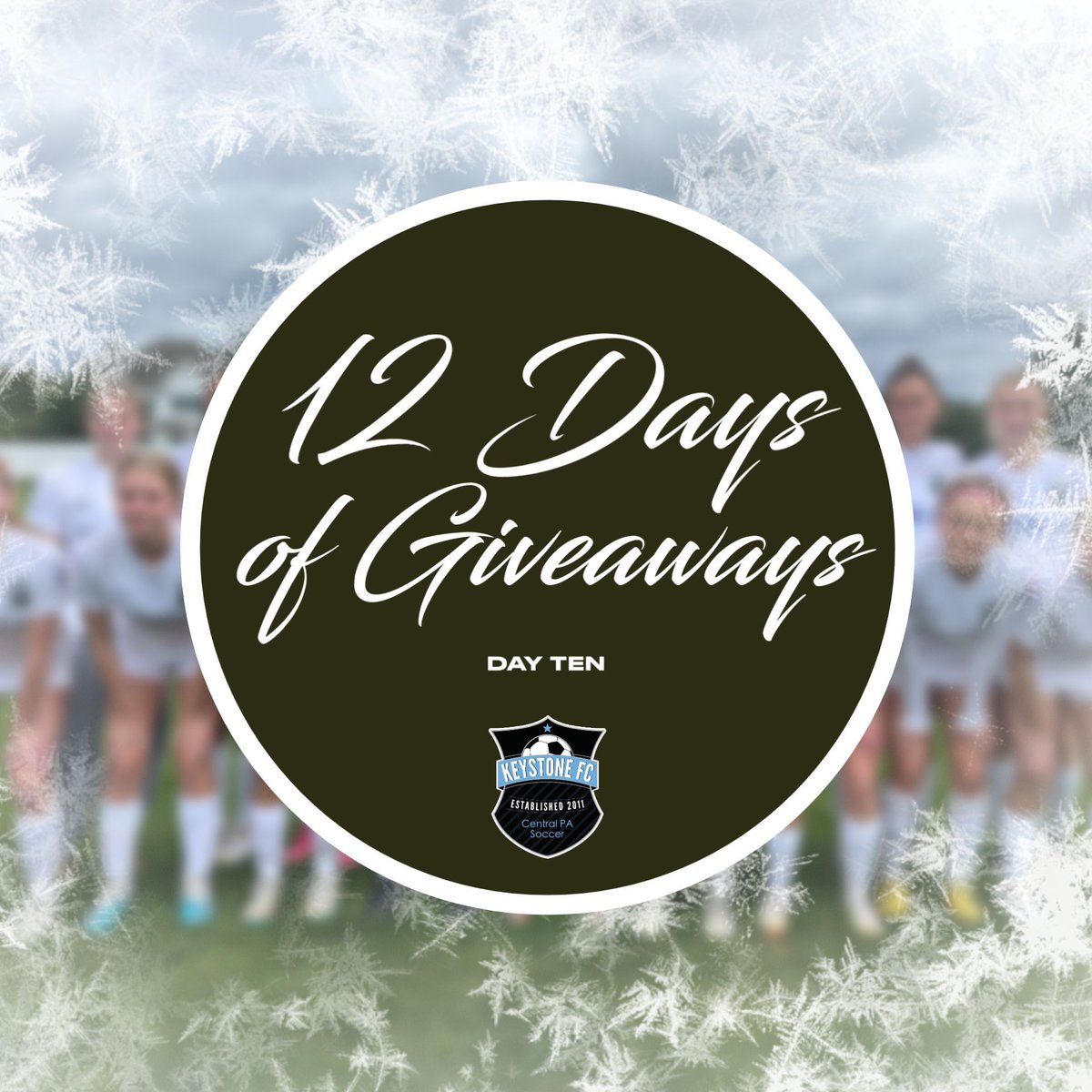 Day 10 of the Keystone FC 12 Days of Giveaways! Special prize today with our Carhartt backpack cooler. Make sure you like/share to be entered. Check back tomorrow.

Congratulations to yesterday’s winner, Brian Keet!

#DevelopingHighQualityPlayers #12DaysofGiveaways