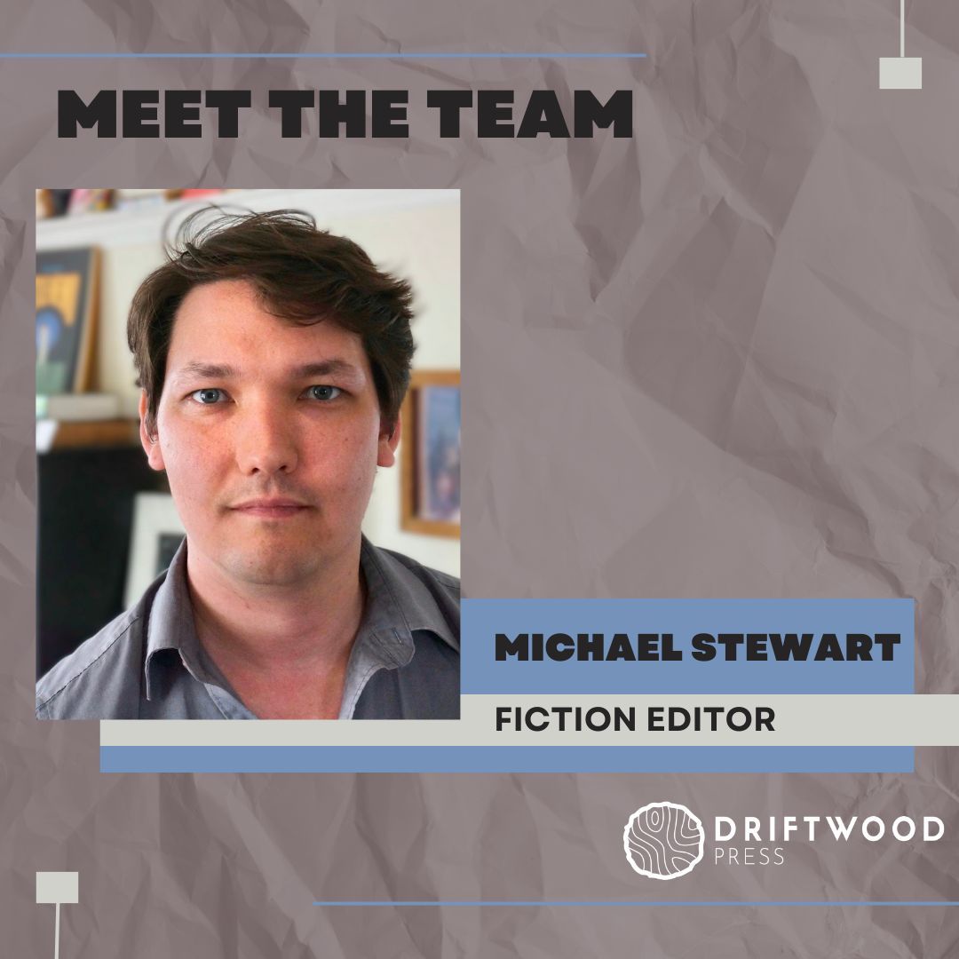 driftwoodpress's tweet photo. Meet Michael! Michael is one of our editors here at Driftwood Press. #meettheteam #smallbusiness #smallbusinessteam #team https://t.co/dZkrdYK6TO