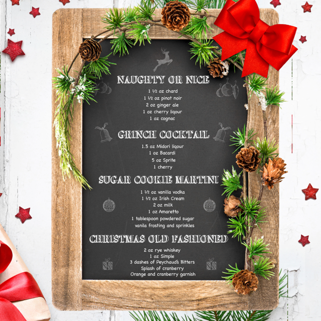 Elizapgh's tweet photo. You've completed all of your #HolidayShopping and now it's time to swing by our bistro to try our #festive holiday drinks that will be sure to make you #MerryAndBright !
#SaturdayVibes #TisTheSeason https://t.co/HA7T7zTS3L