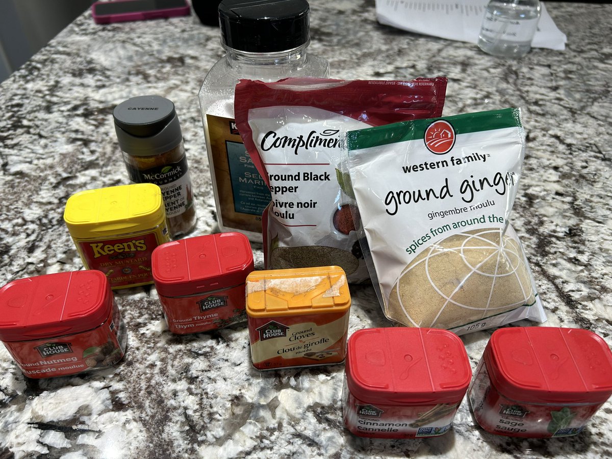 DucatiEmily's tweet photo. About to make my first ever tortierre! 
The spices are getting me excited https://t.co/e07CRrDPqE