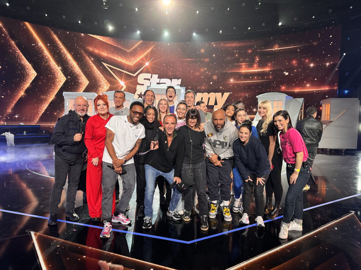 nikosaliagas's tweet photo. #starac retrouvailles ce soir à 21:00 ⁦@StarAcademyTF1⁩ https://t.co/zrATZr8y6M