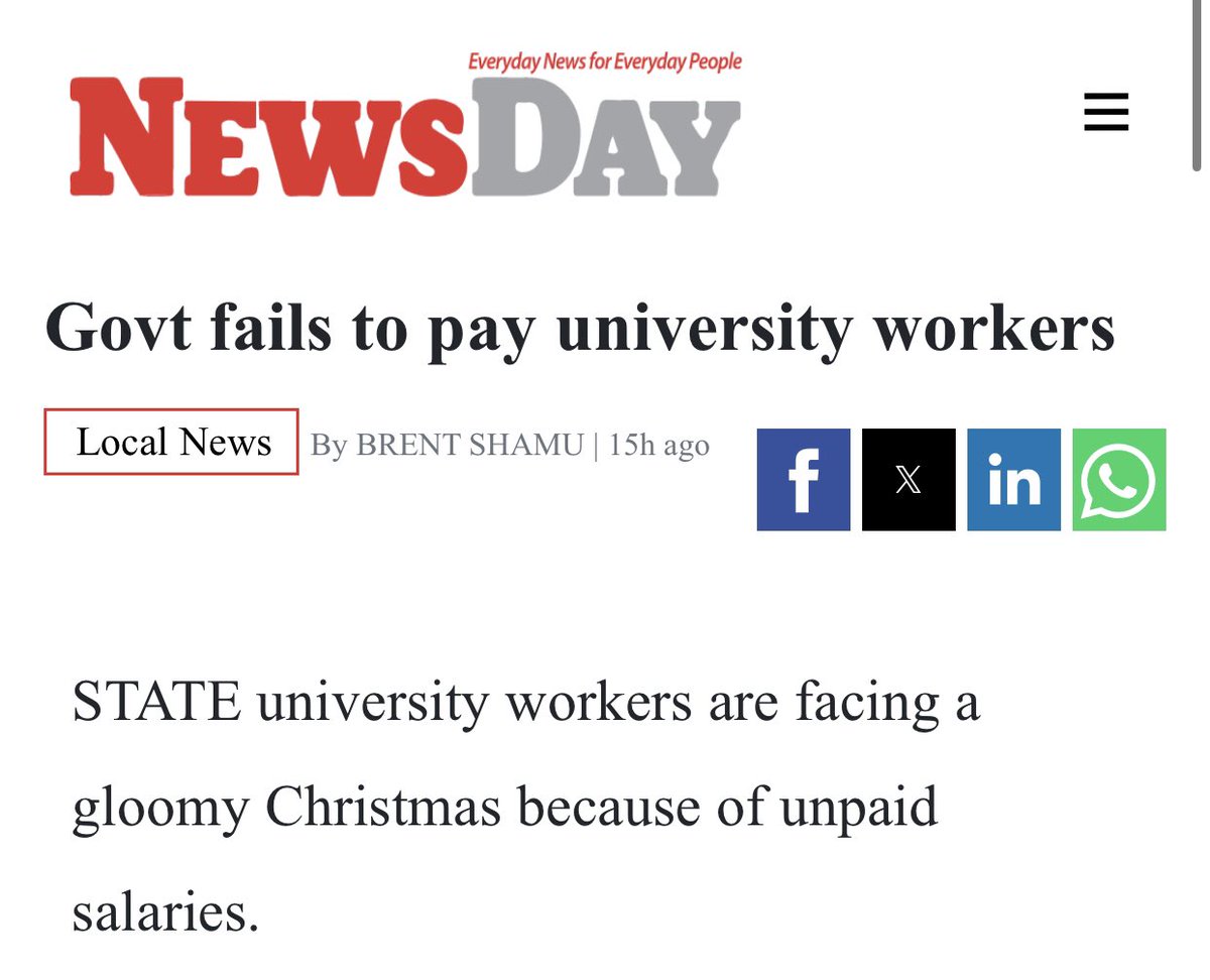 🚨NOTICE! We demand that the government pays ALL university workers their hard earned SALARIES! We cannot be a society that desires innovative & progressive education yet fail to pay those at the forefront, the WORKERS! Failure to heed this call, will force us as students to ACT!