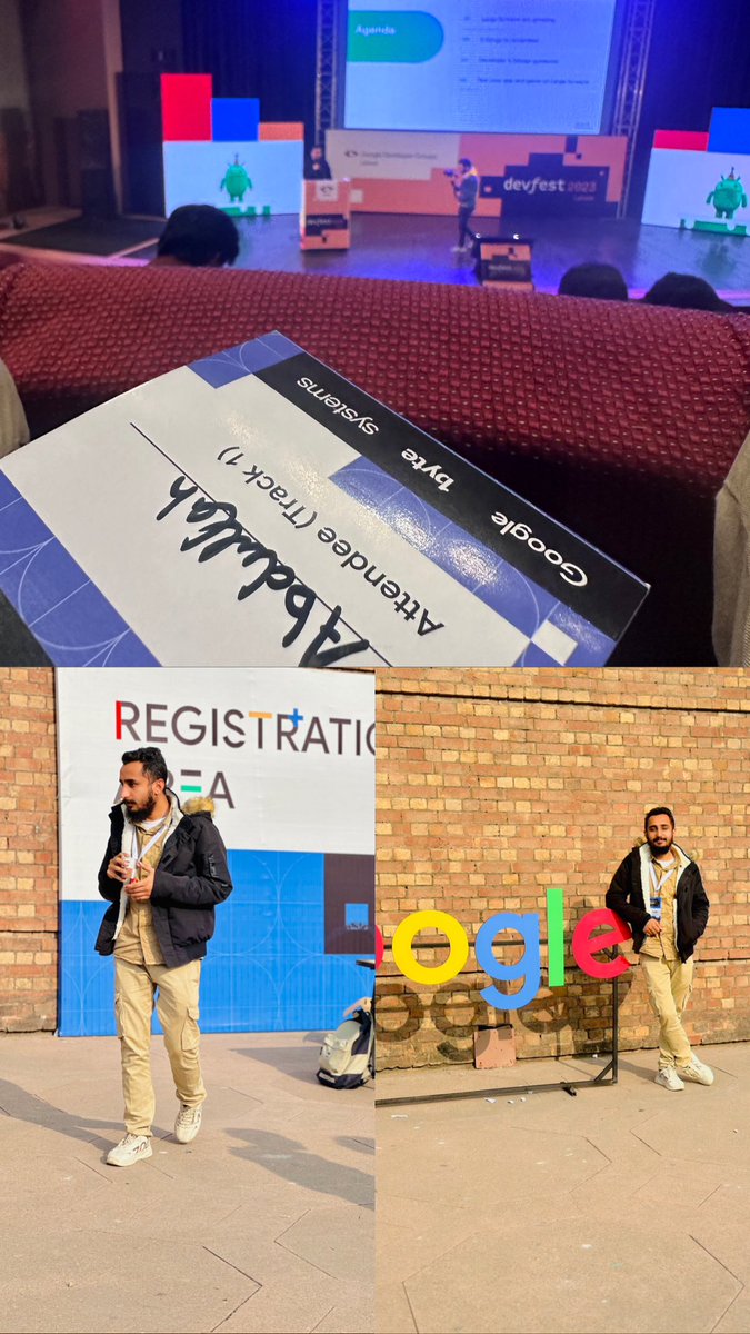 Abdulla72345997's tweet photo. Inspired and empowered after an incredible experience at Google DevFest Lahore! Learned from top-notch speakers and networked with fellow tech enthusiastsGrateful for the opportunity to be a part of this thriving community!
@GDGLahore @Google
#GDGLahore #DevFestLahore https://t.co/Q5vyS7e1Cw