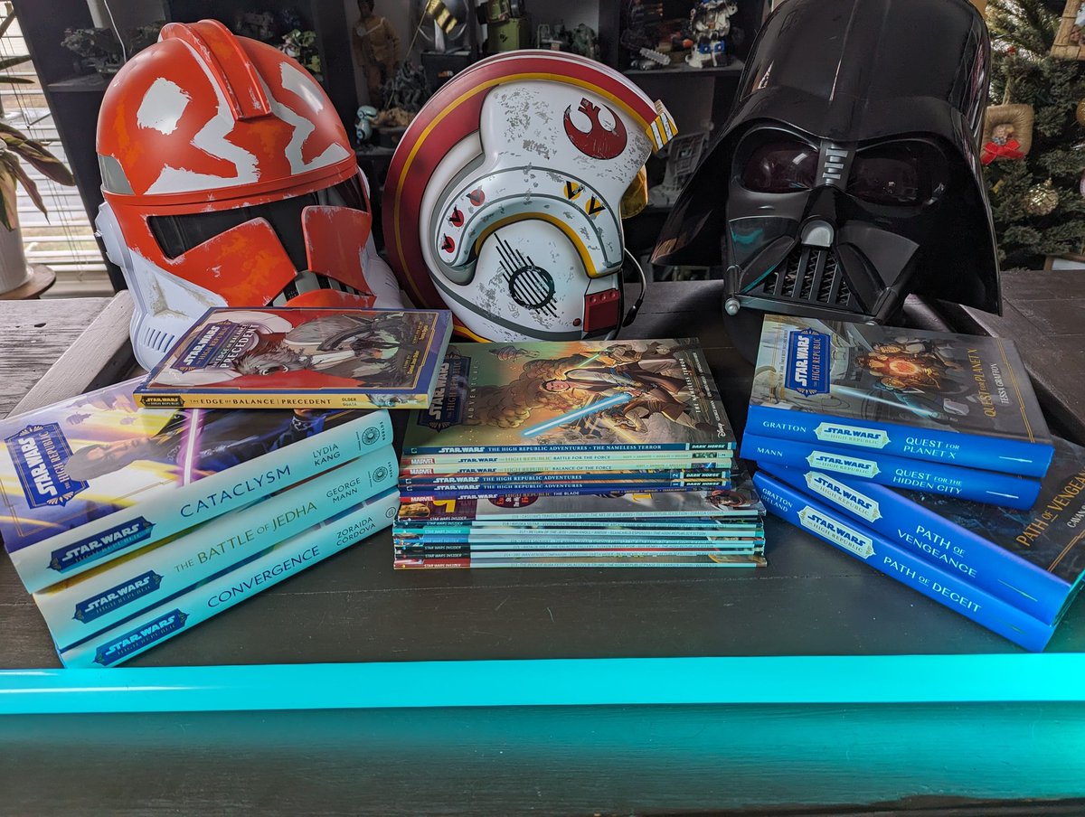 I like a complete set. Phase II of Star Wars The High Republic. Read it yet? 

Phase III has recently begun.

#StarWars
