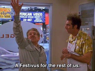 ❄️ HAPPY FESTIVUS! Kevin & Xack will be celebrating at @subtchicago tonight with Sea Of Cars, Blue Car, Alleys And Gangways, & Rocky Point Holiday. We’re on last at 10. Be sure to stretch for the feats of strength 😤 #dietpunk #festivusfortherestofus