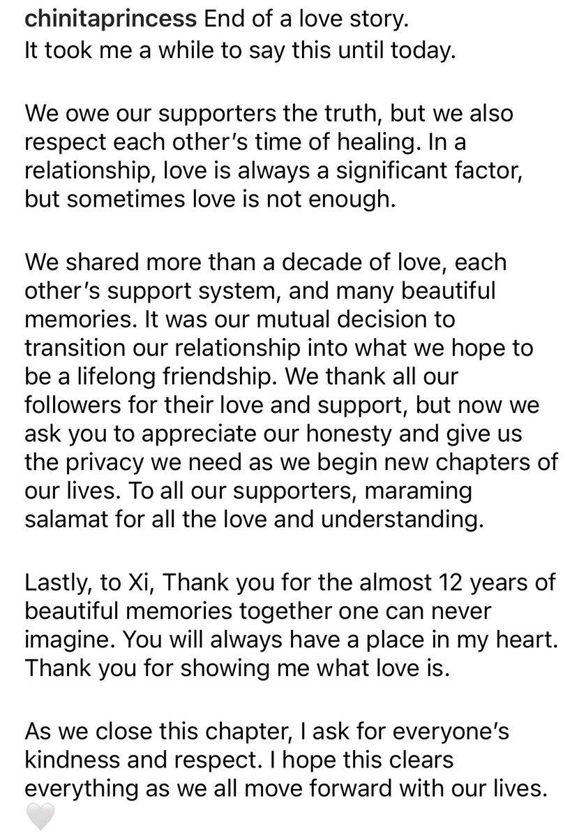 Liezel2014's tweet photo. My KimXi heart is broken 💔💔💔. This is the end of my fangirling 💔💔💔. Hoping everything will be in the right place. Praying for the healing of @prinsesachinita heart🙏🙏🙏. Love you Kimmy ❤️❤️❤️ https://t.co/O1fskEYmbG