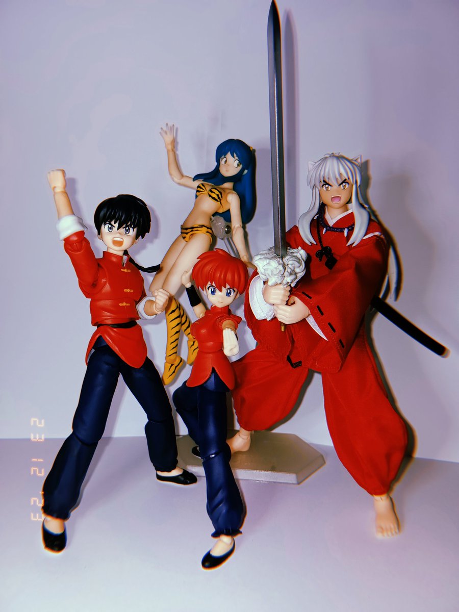 istiga_lupo's tweet photo. Rumic Christmas
#MaxFactory #Figma #Lum👽 #Bandai #SHFiguarts #Ranma🚻 #Dasin #GreatToys #Inuyasha🐶 https://t.co/JG0TBM2Mws