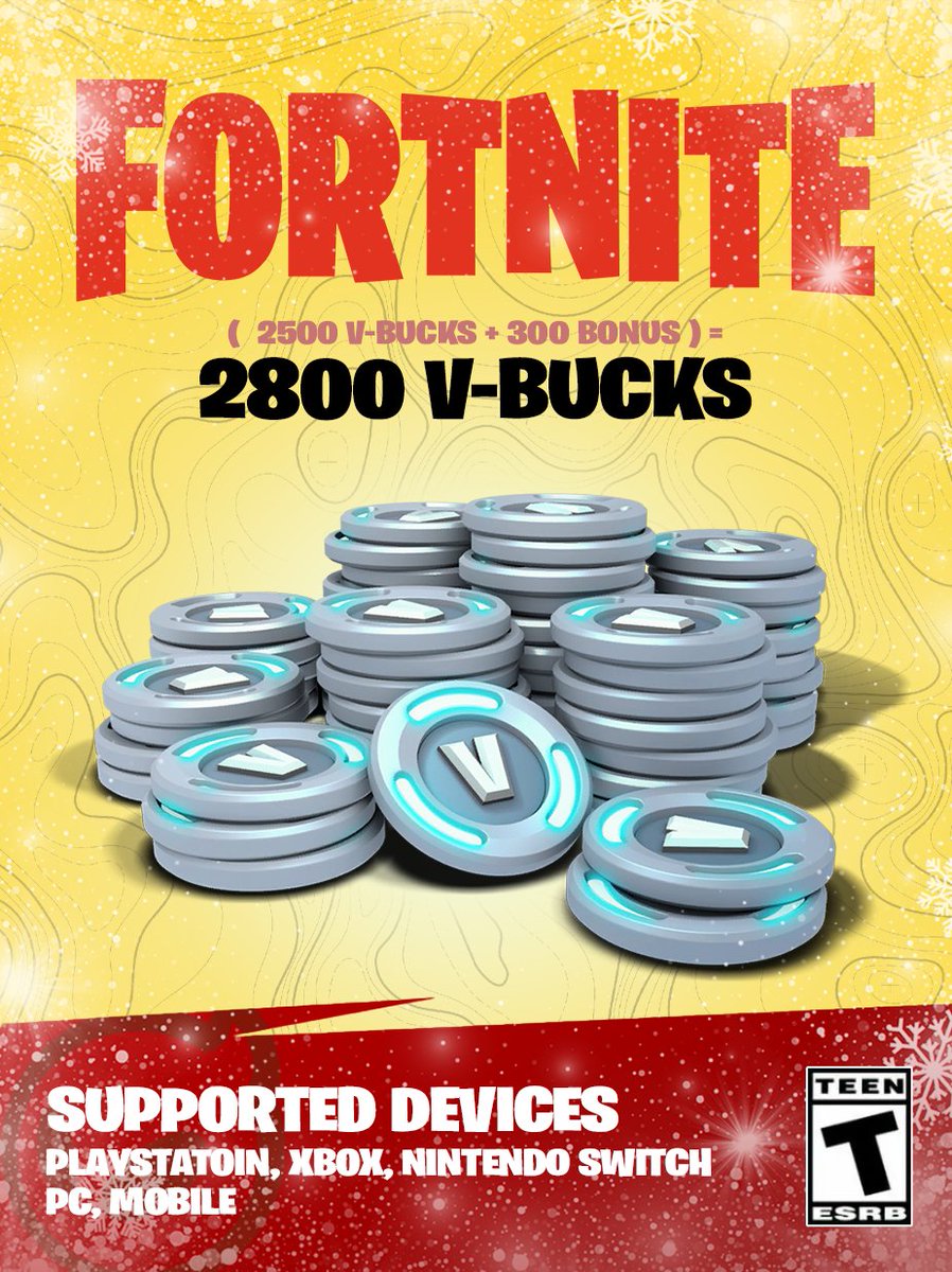 DignitasFN's tweet photo. 🎁 GIVEAWAY 🎁
Winterfest is here and to celebrate the season, we're giving away 4x 2800 V-Bucks!

TO ENTER:
✅ Follow @DignitasFN
✅ Retweet this tweet
✅ Tag your DUO

Winners will be announced 12/31 🎄