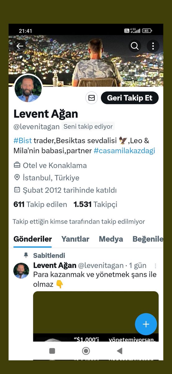 Bu hesap sahtedir bana ait değildir,engelleyin ve şikayet edin ben gerekeni yaptım.Şimdiden teşekkür ederim.