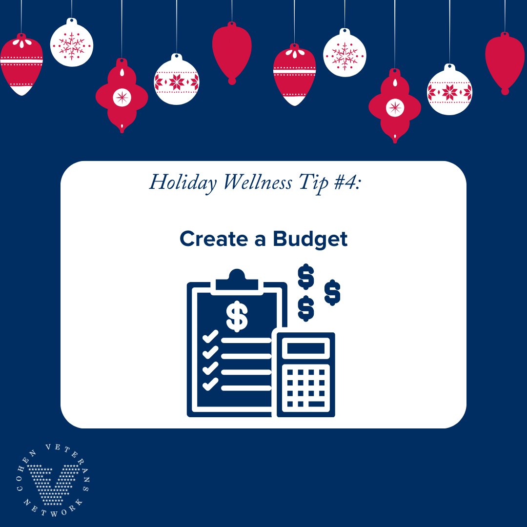 Have finances become a #holiday stressor this year? In the future, create a plan to budget for holiday spending and explore cost-effective ways to celebrate, removing stigmas around low-cost gifts.