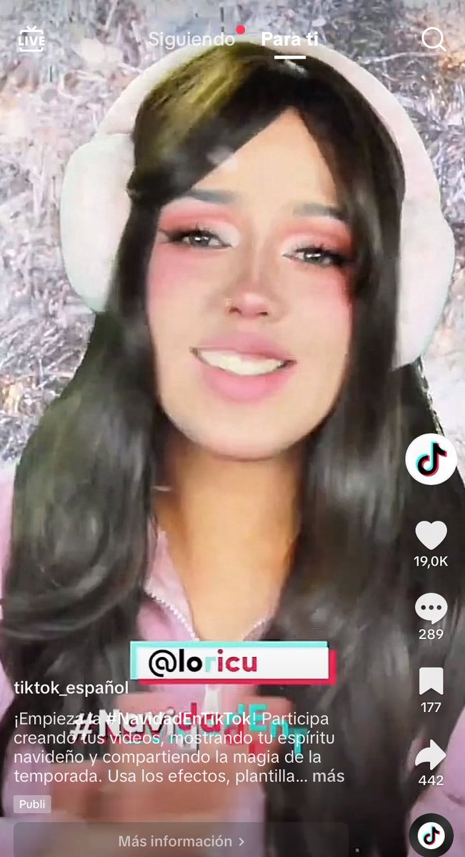 HARTA pero HARTA me tiene esta “li nividid yi lligui i tiktik” AAA TROLA