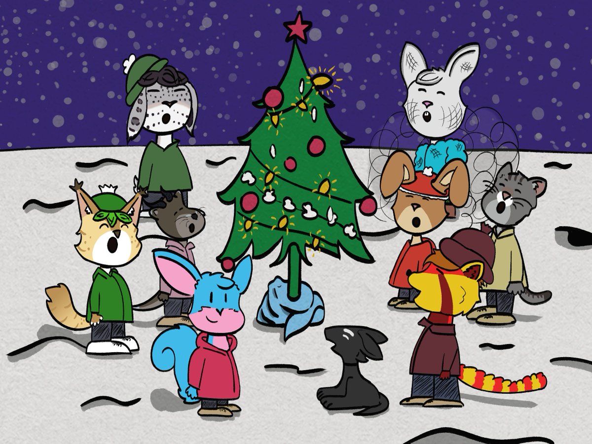 Squabbit's tweet image. Merry Christmas Everyone!

with: Me, Tswissy, MrWeskers, Psychoxbunnie, Renthur, @Vesper_the_Bun @NasCat_Art @demonottergames and @ticcito64122561