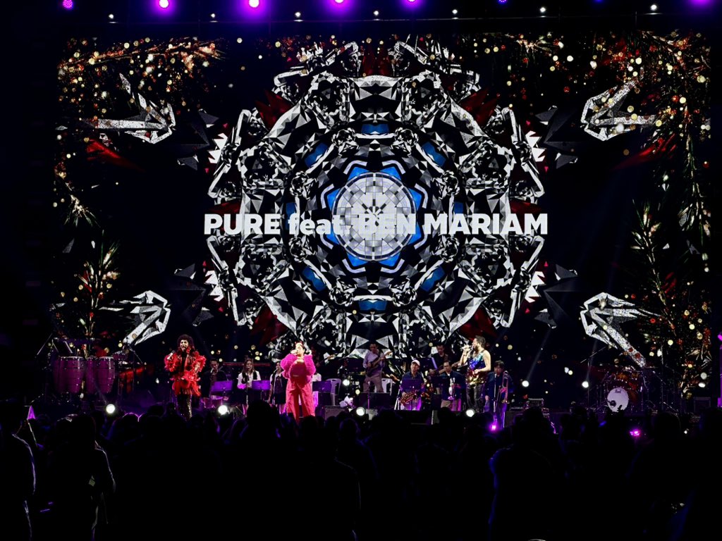 Hiro_ton's tweet photo. そこからのPure、Ben、Mariamは別の意味でサプライズ😂
#purethevoice #benchalatit #mariamgrey
#BNFML2023
#BNFMLChristmasFunFest
#BOYdNOPFAMILYCONCERT https://t.co/B9y3o4MG2j